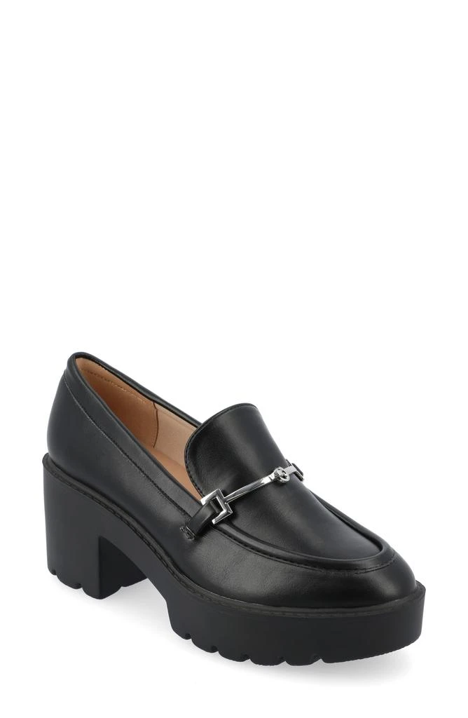 Journee Collection Kezziah Platform Loafer Pump 1