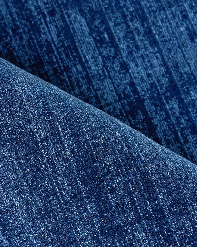 Exquisite Rugs Martelli Modern Hand-Loomed Navy Rug, 4' x 6' 4