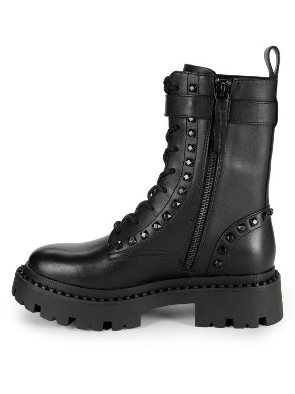 Ash Studded Leather Combat Boots 4