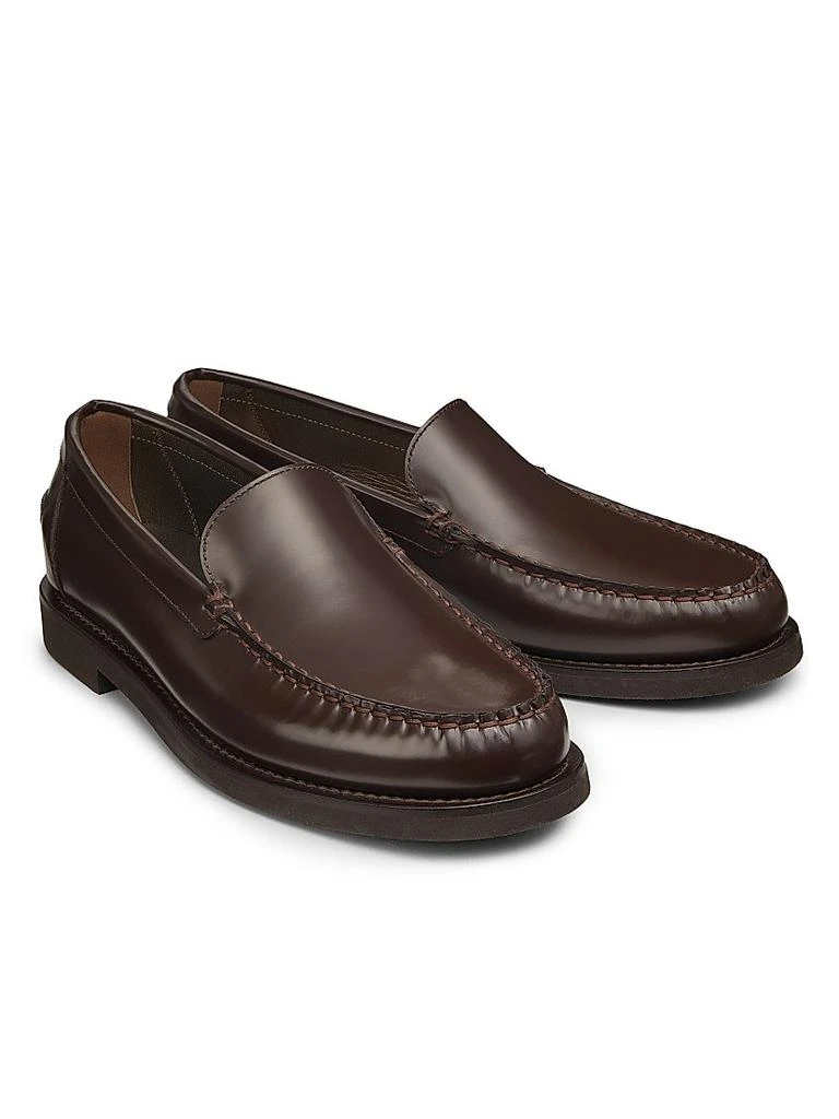 Brunello Cucinelli Monili-Detailed Leather Loafers 2