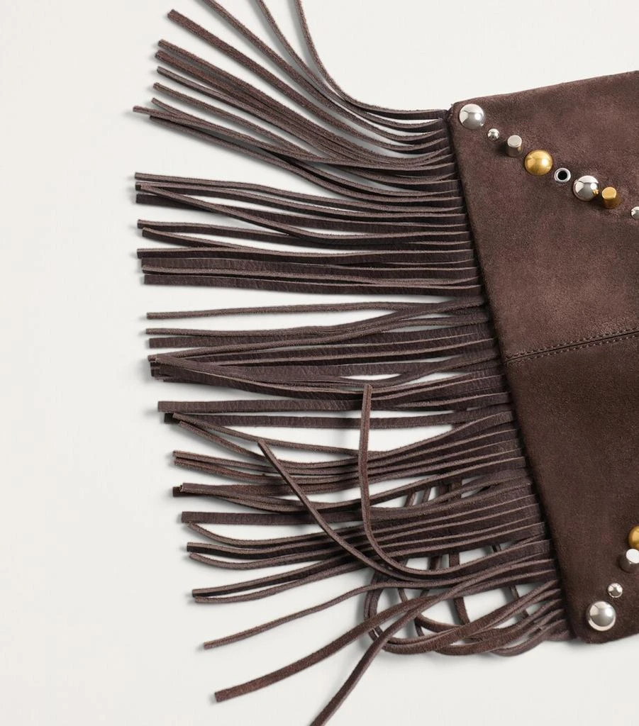 Valentino Suede Nellcote Cross-Body Bag 10