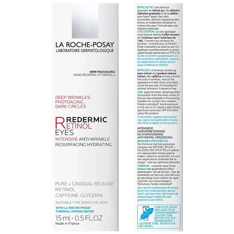 La Roche Posay Redermic R Anti-Aging Concentrate Eye Serum with Retinol 2