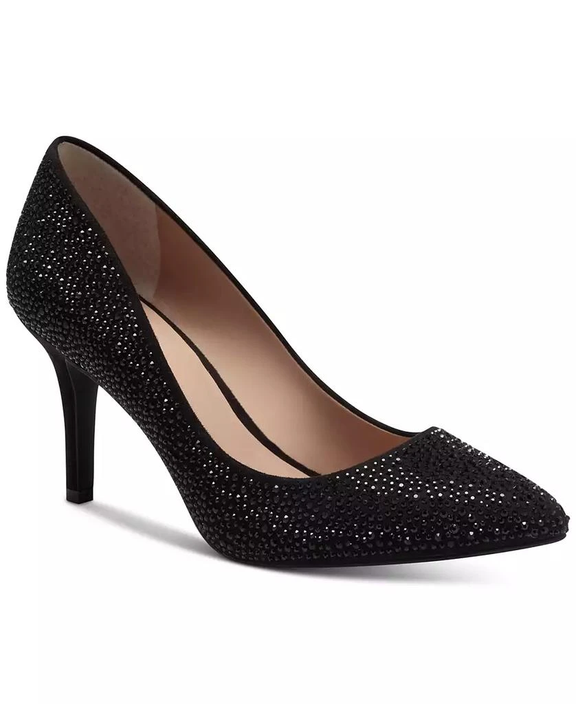INC International Women's Zitah Embellished Pointed Toe Pumps, Created for Macy's 1