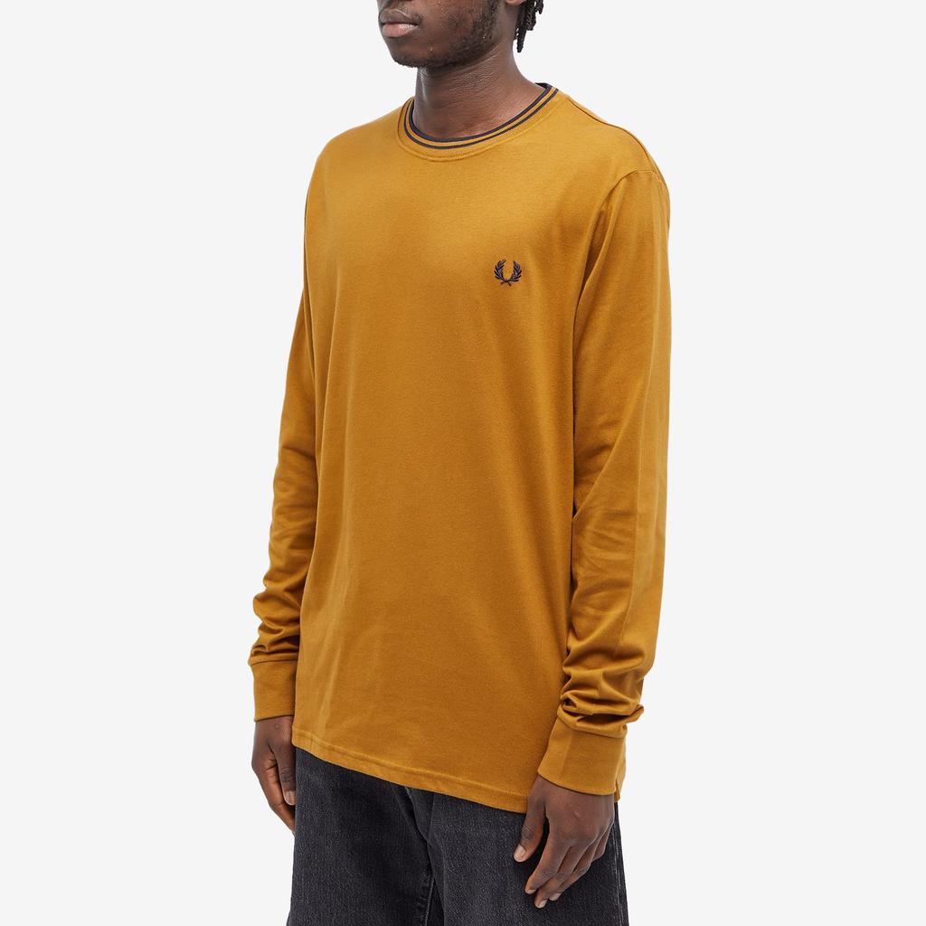 Fred Perry Fred Perry Long Sleeve Twin Tipped T-Shirt