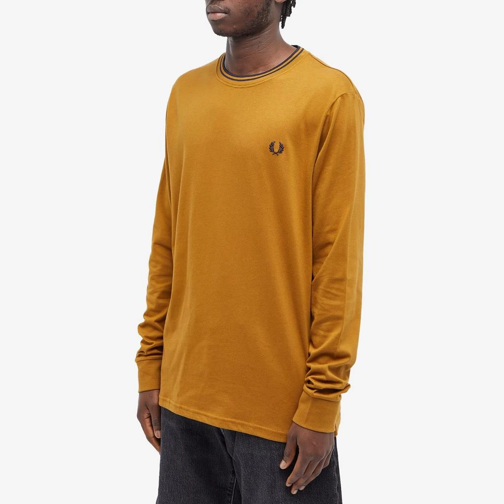 Fred Perry Fred Perry Long Sleeve Twin Tipped T-Shirt 2