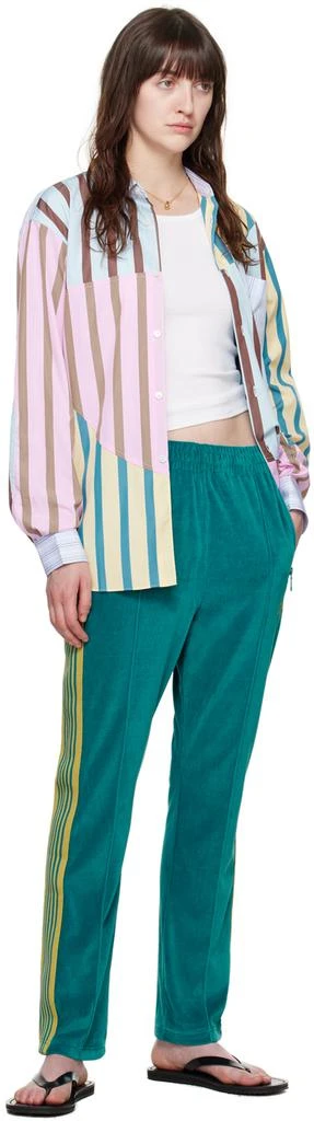 Needles Blue Narrow Track Pants 4
