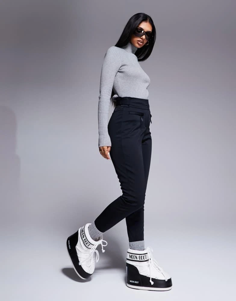 ASOS 4505 Ski soft shell water repellent skinny ski pants in black 5