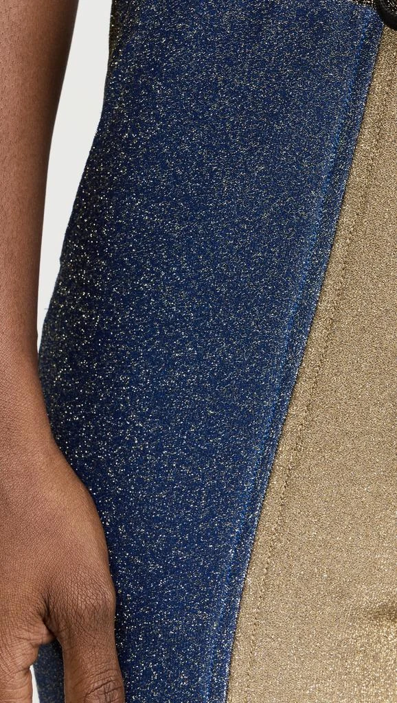 BruceGlen Metallic Drawstring Track Pants 5