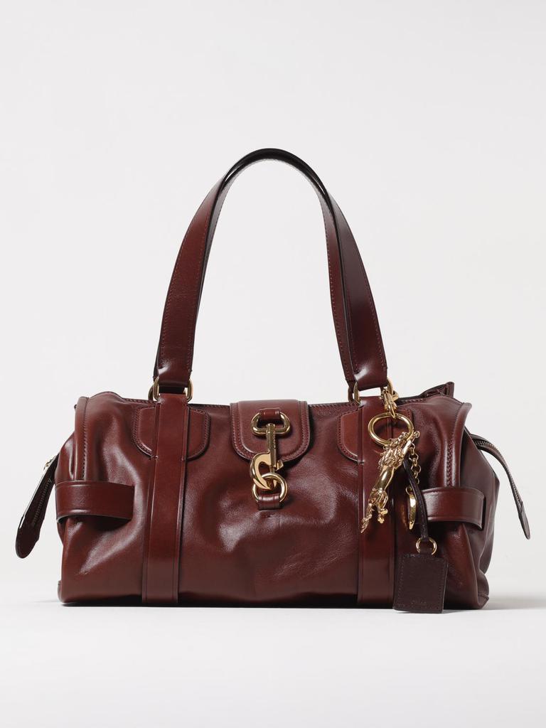 【送料&関税込】ChloAC Colour-block Bucket Shoulder Bag Chloé colour-block Leather bucket-bag | Black | FARFETCH