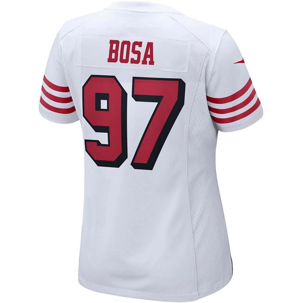 NIKE Women's Nick Bosa White San Francisco 49ers Alternate Game Jersey 2