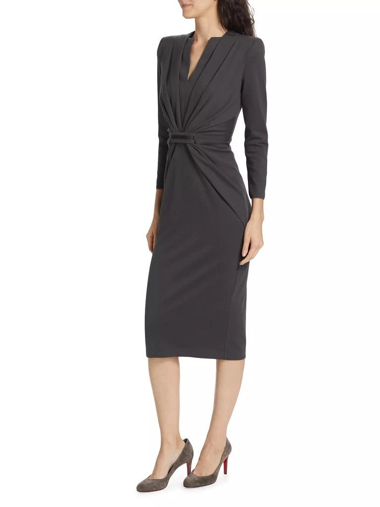 Giorgio Armani Tab Front Jersey Dress 4