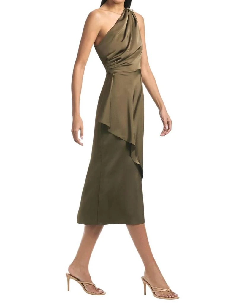 Sachin & Babi Evangeline Dress In Olive 2