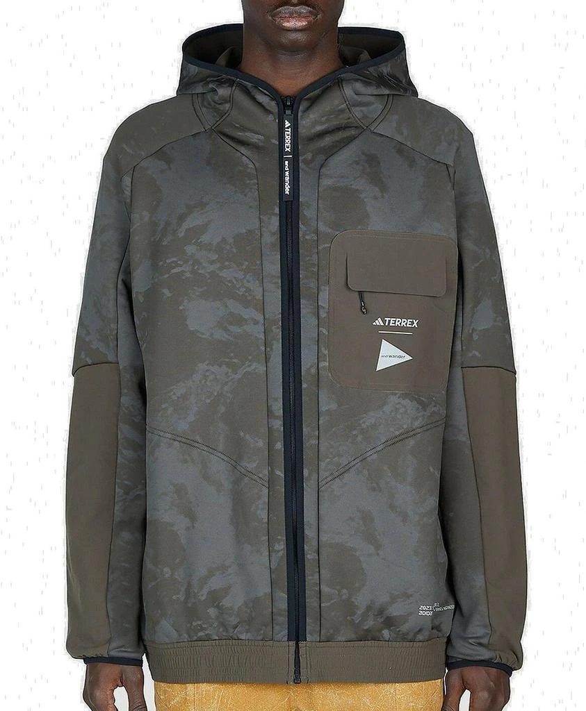 Adidas Adidas X And Wander Terrex Logo Printed Jacket 1