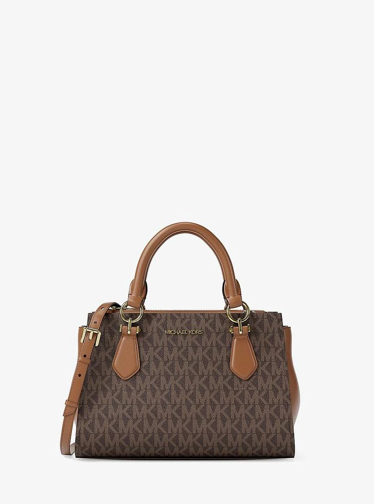 Michael Kors Marilyn Small Signature Logo Messenger Bag