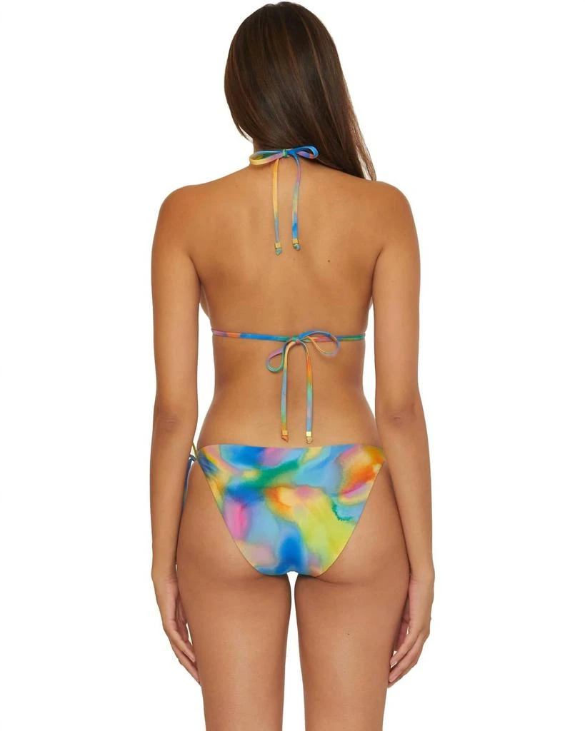 Becca Paper Mache Demi Reversible Tie Side Bikini Bottom In Multicolor 2
