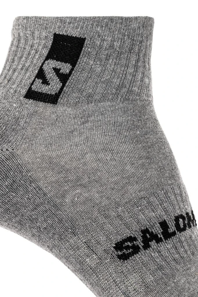 Salomon Salomon Logo Intarsia Three Pack Of Socks 5