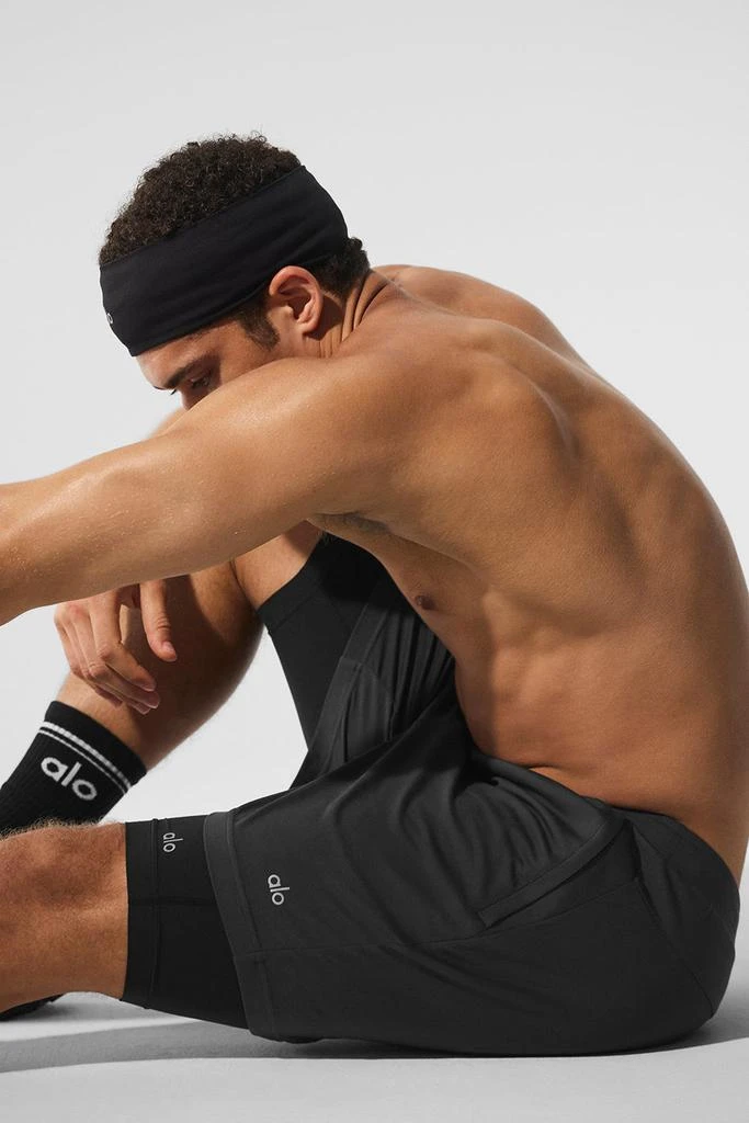Alo Conquer React 2-In-1 Performance Short - Anthracite/Black 3