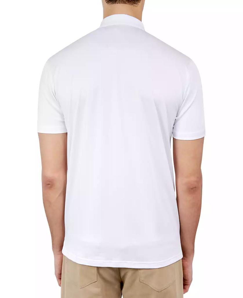Society of Threads Men's Regular Fit Solid Performance Polo Shirt