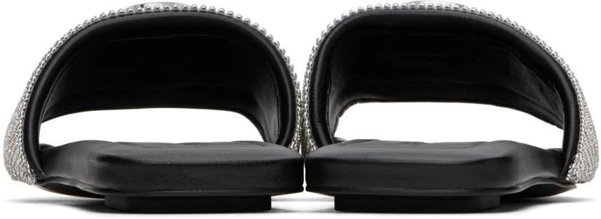 Marc Jacobs Black 'The Rhinestone J Marc' Sandals 2