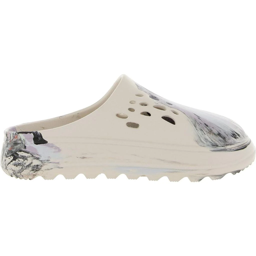 Cool Planet by Steve Madden Currentt Womens Vegan Perforated Slide Sandals 3