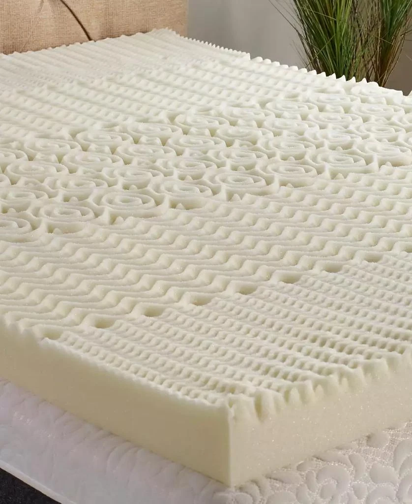 Isotonic 5 Zone 3" Memory Foam Mattress Topper 4