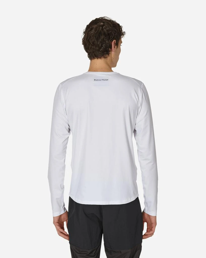 District Vision Ultralight Aloe Longsleeve T-Shirt White 3