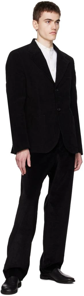 3MAN Black Two-Button Blazer 4