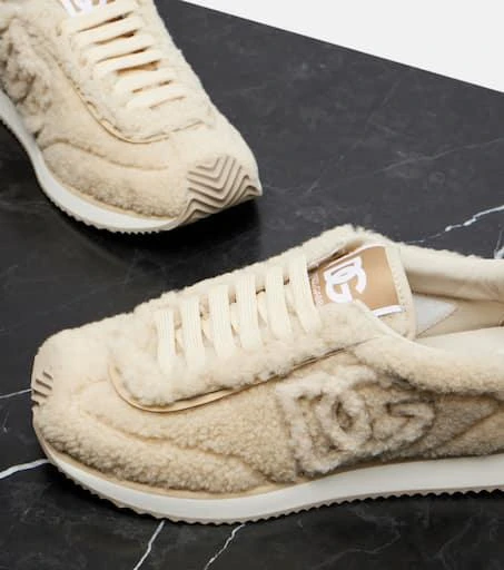 Dolce
Gabbana DG Cushion shearling sneakers 5