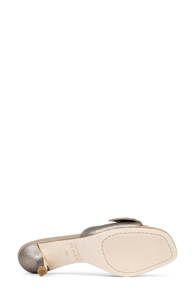 Donald Pliner Buckle Kitten Heel Sandal 5