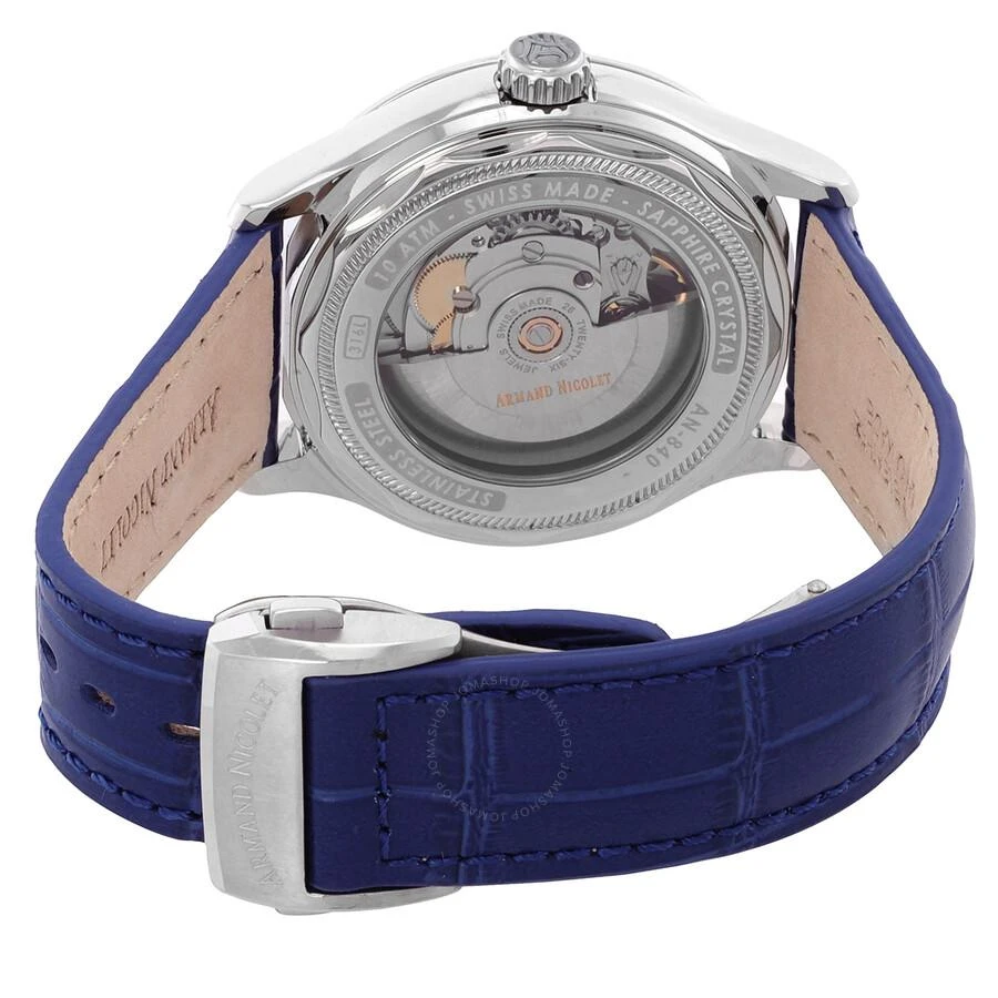 Armand Nicolet M02-4 Automatic Blue Dial Men's Watch A840AAA-BU-P840BU2 3