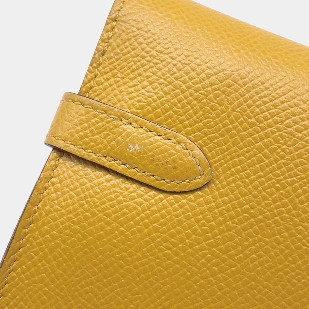 Hermes Hermes Kelly Jaune Ambre Epsom Long Wallet 6