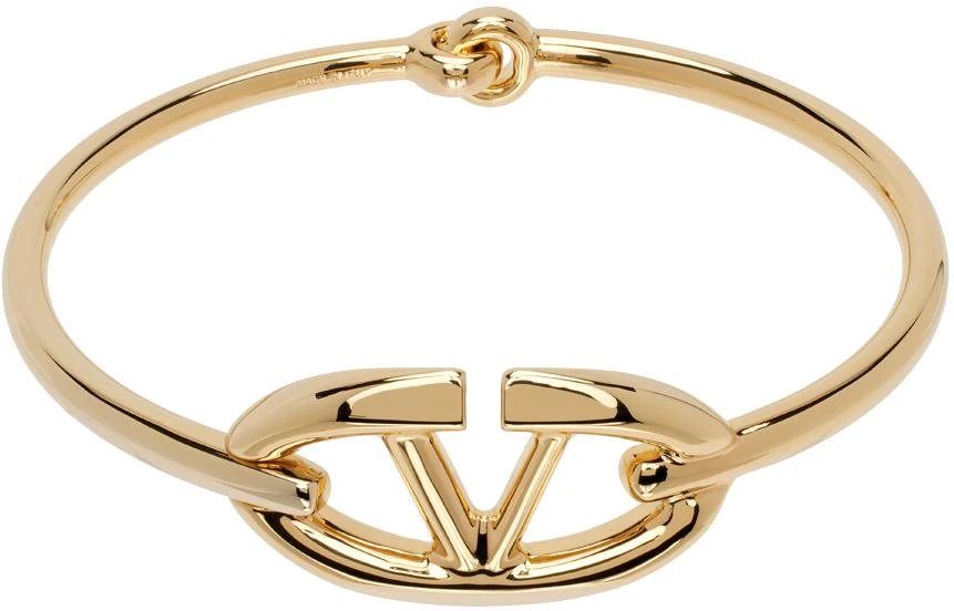 Valentino Garavani Gold VLogo The Bold Edition Bracelet 1