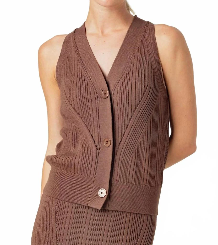sundays Ziva Vest In Hickory 1