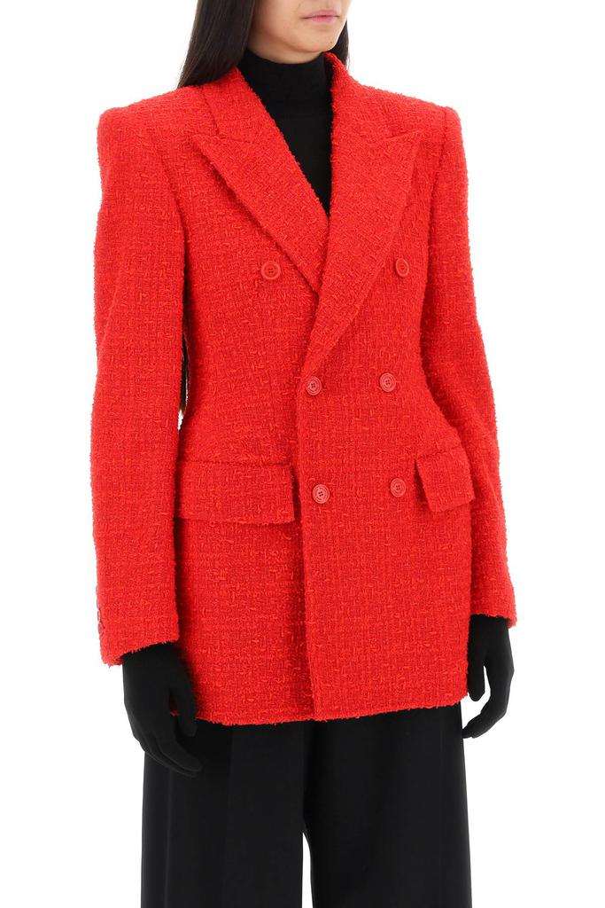 BALENCIAGA hourglass tweed jacket