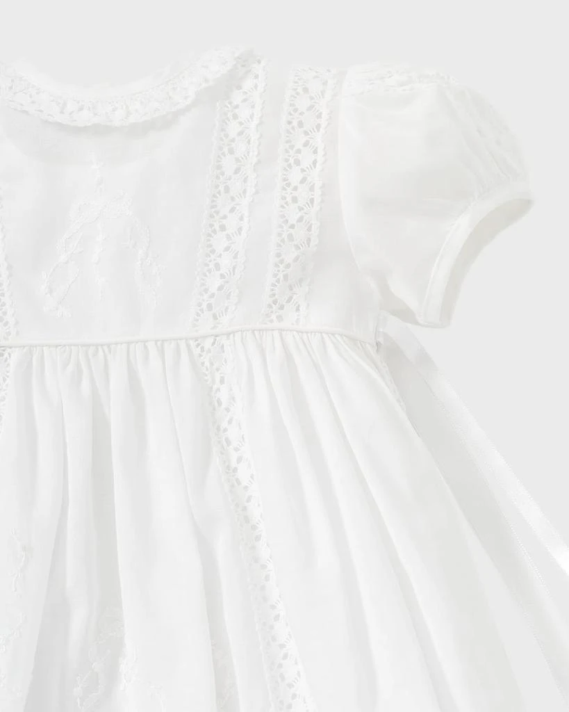 Kissy Kissy Girl's Victoria Christening Gown, Size Newborn-12M 3