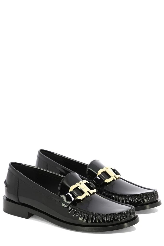 Salvatore Ferragamo Ferragamo Gancini Ornament Moccasins 3