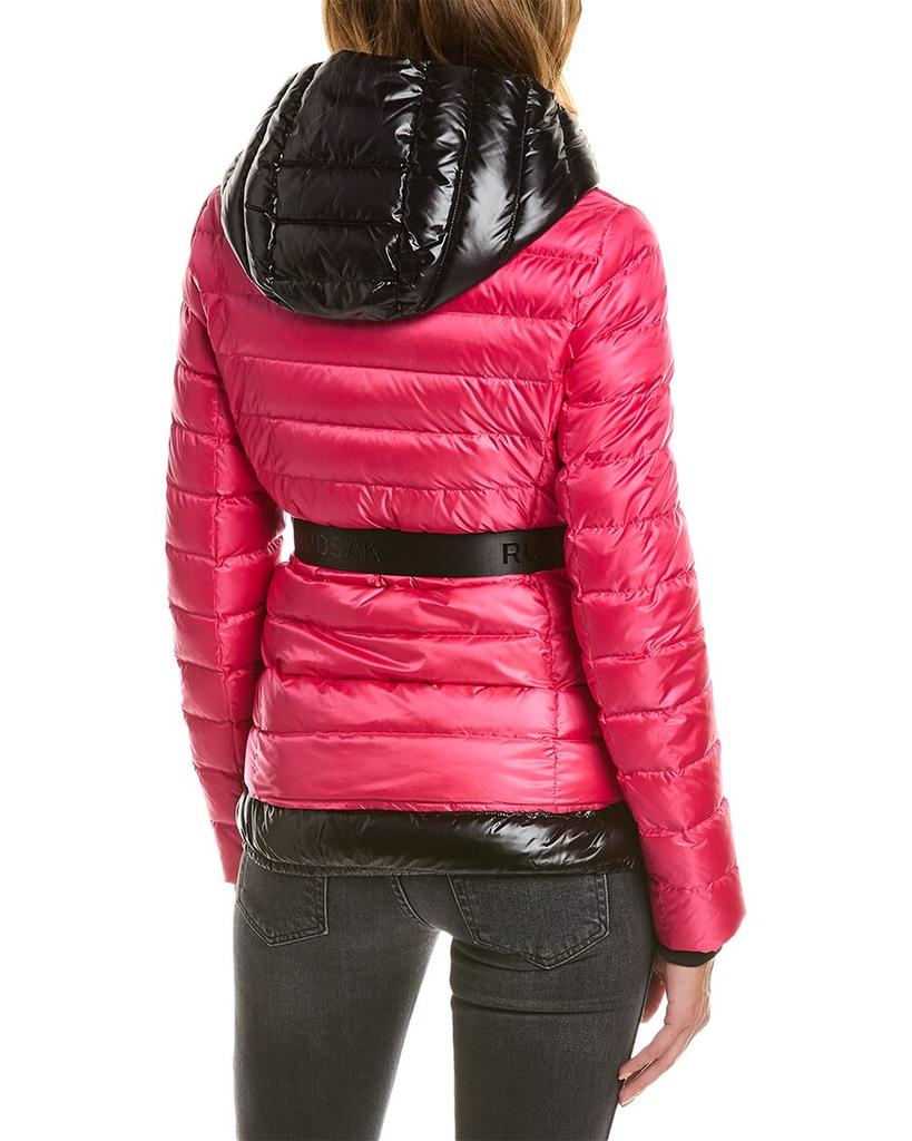 RUDSAK RUDSAK Maiella Leather-Trim Down Jacket