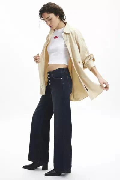Abrand Jeans Abrand 99 Gigi Button Fly Wide Jean 4