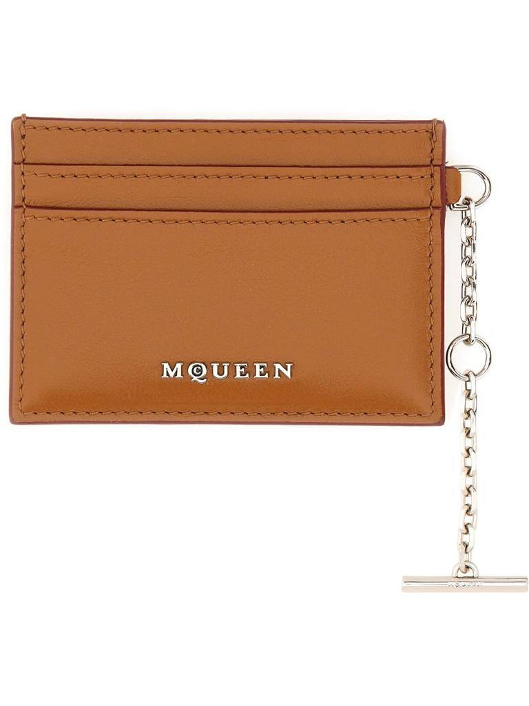 Alexander McQueen Mcqueen Sling Leather Card Case - Bags