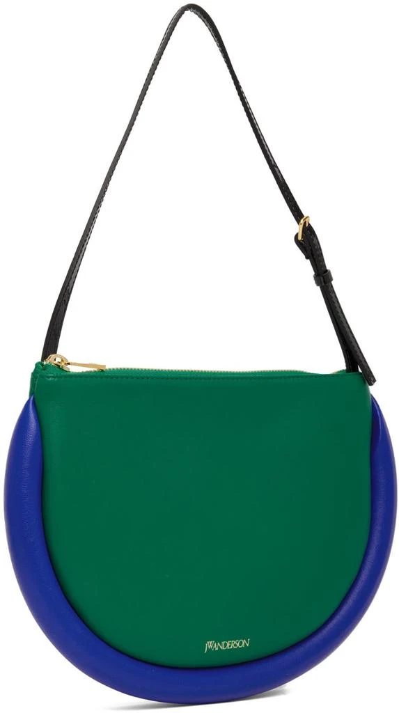 JW Anderson Green & Blue  'The Bumper' Moon Bag 2