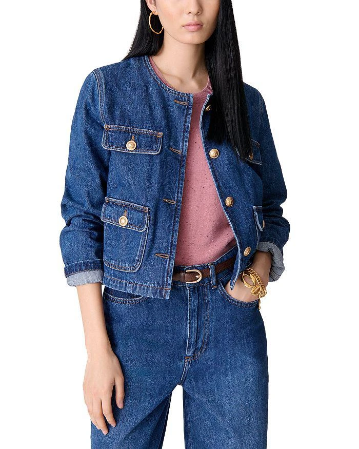 VANESSA BRUNO Deana Denim Jacket 1