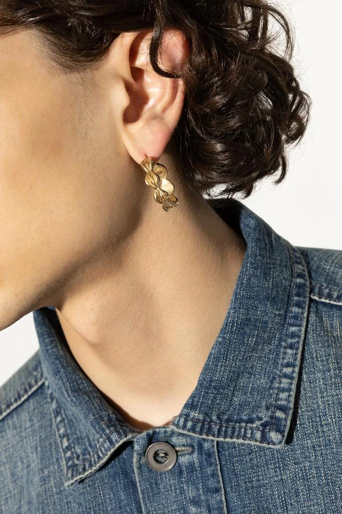 MAISON MARGIELA Silver earrings 3