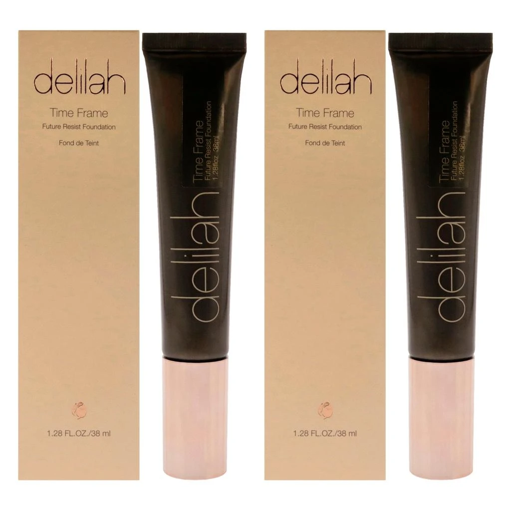 Delilah Future Resist Foundation SPF 20 - Pebble by  for Women - 1.28 oz Foundation - Pack of 2 1