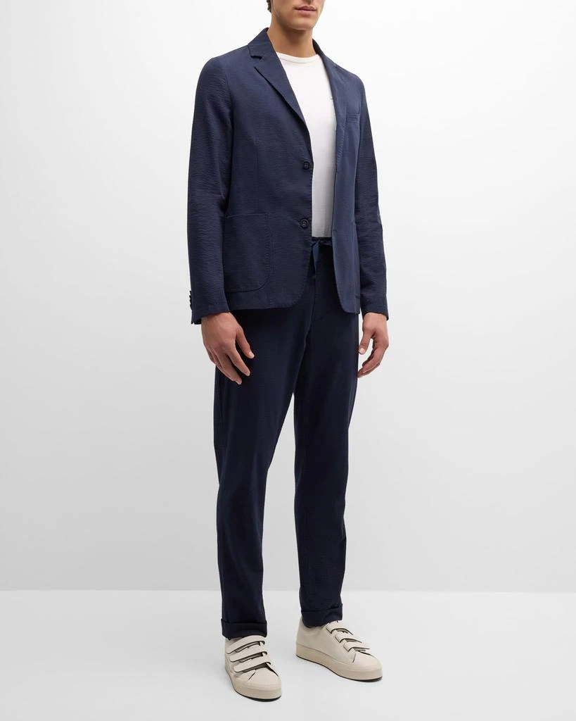 Officine Générale Men's Nehemiah Seersucker Sport Coat 2