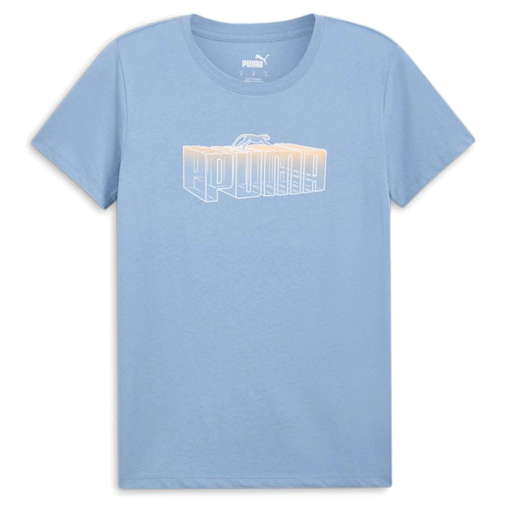 Puma Novelty Fade Out Graphic Crew Neck Short Sleeve T-Shirt 1