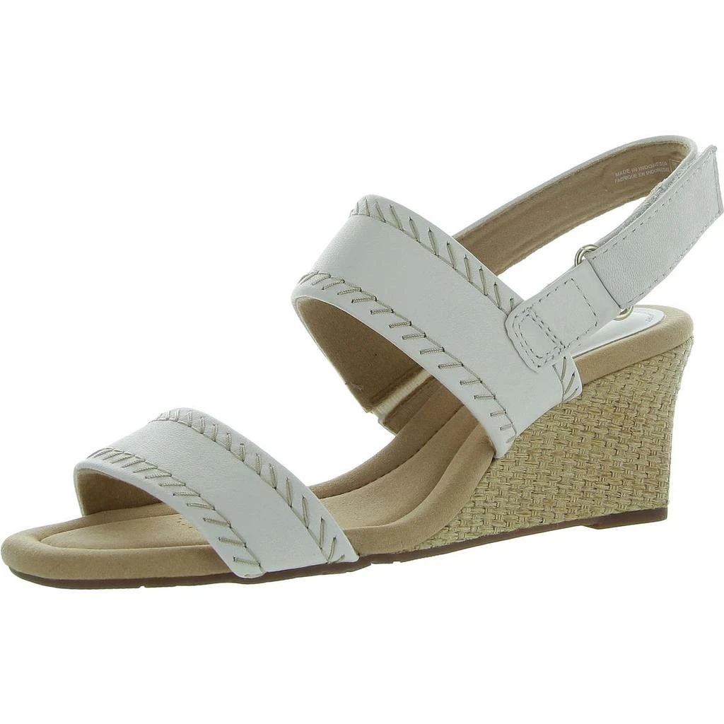 Clarks Kyarra Rose Womens Strappy Open Toe Wedge Sandals 1