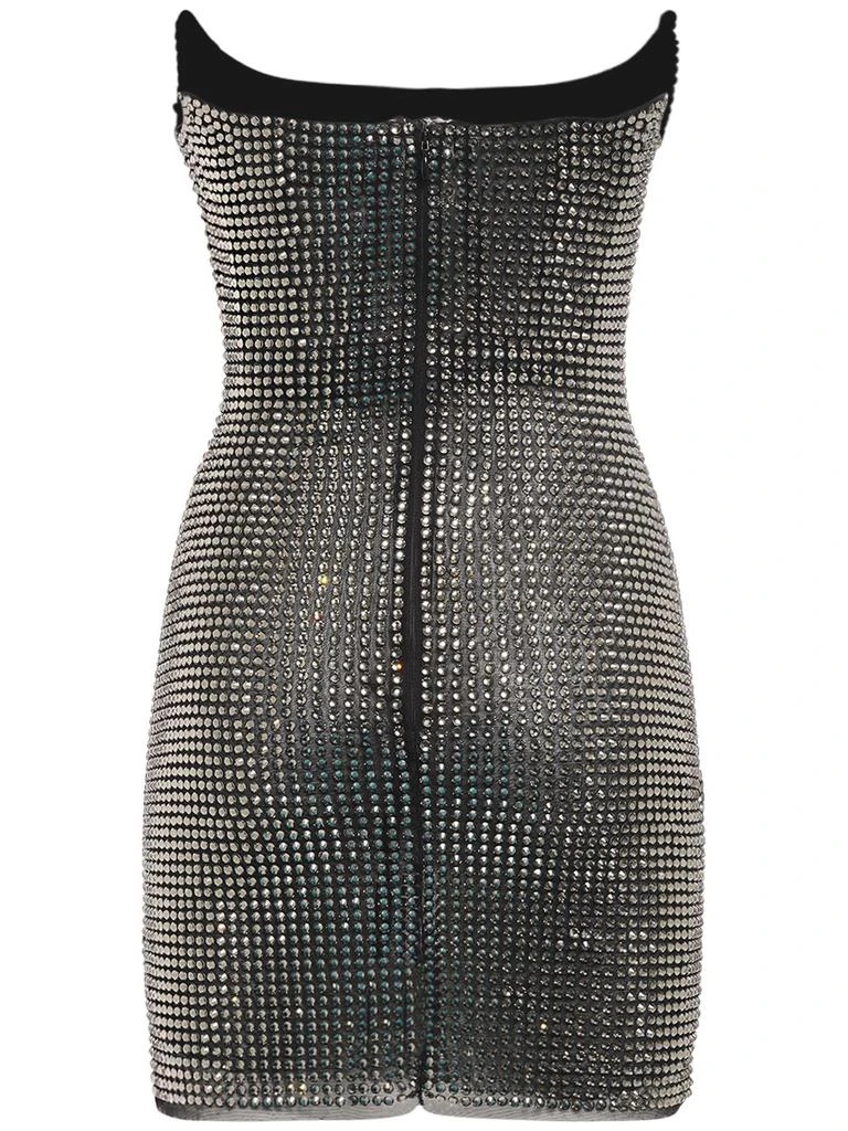 GIUSEPPE DI MORABITO Embellished Corset Bustier Mini Dress 4