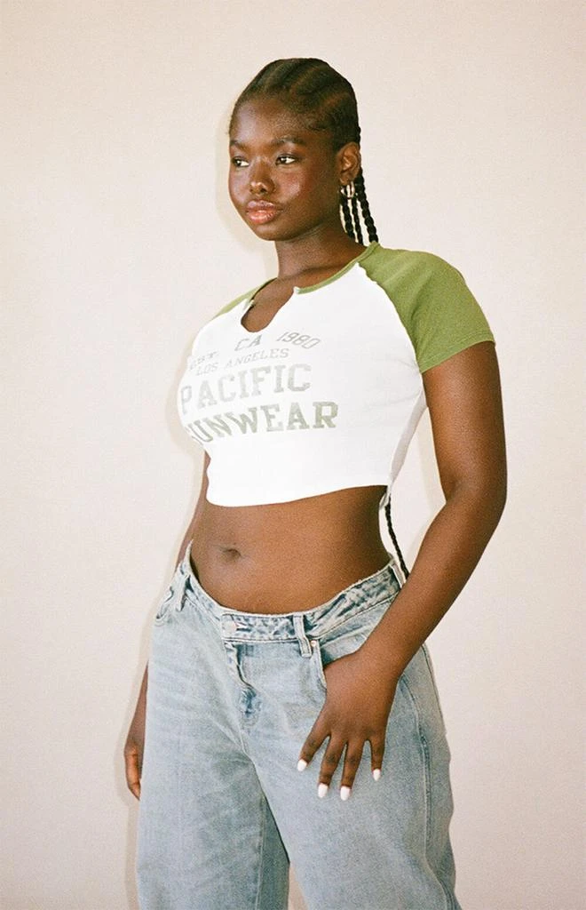 PacSun Est. CA 1980 Raglan T-Shirt 1