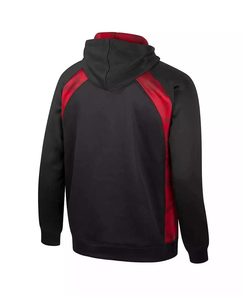 Colosseum Men's Black Ohio State Buckeyes Big Tall On Honor Pullover Hoodie 2