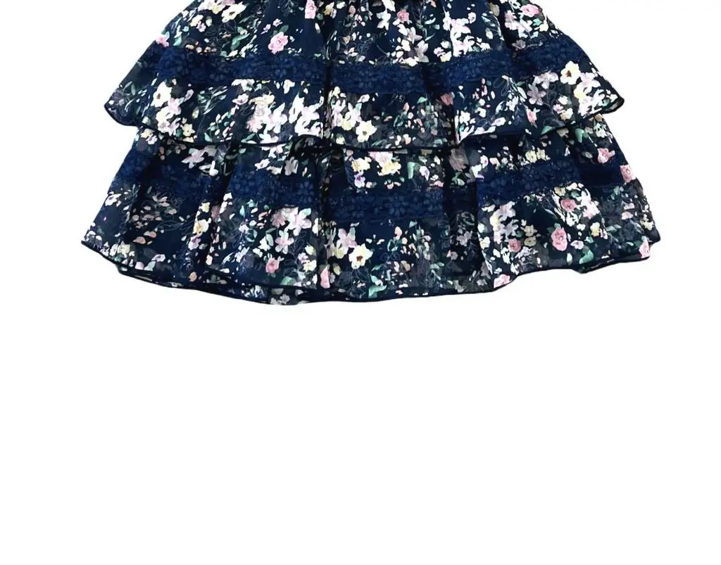 flowers by zoe Flowers By Zoe - Girls' Chiffon Ruffle Skirt